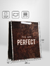 Пакет подарочный «YOU are PERFECT»