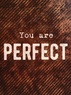 Пакет подарочный «YOU are PERFECT»